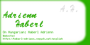 adrienn haberl business card